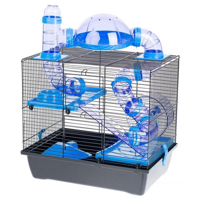 Cage Hamster Inter-zoo Rocky + Terrace Blue — image 1
