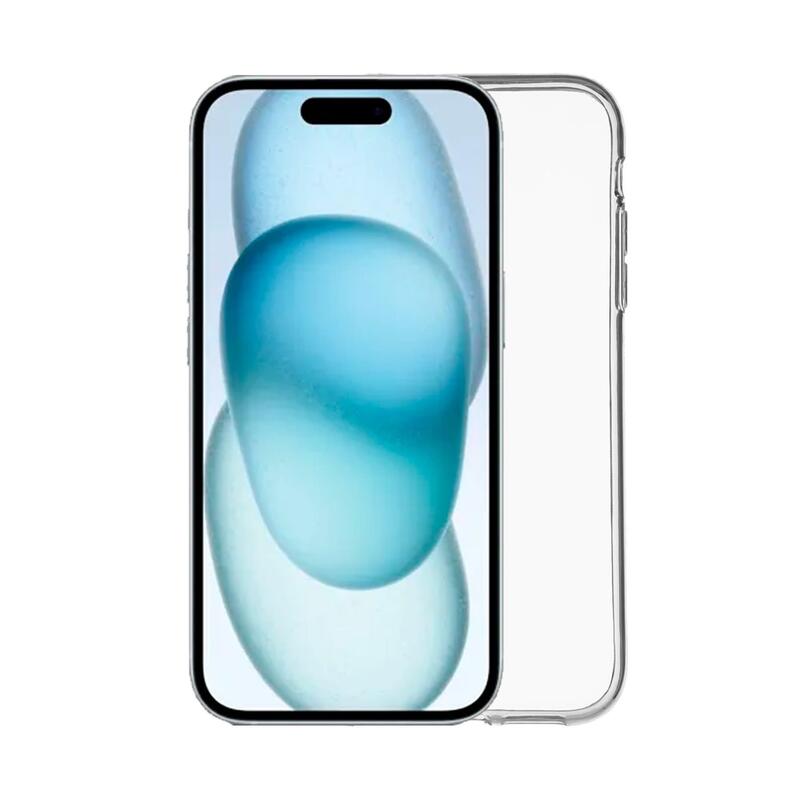 Jc Rear Silicone Transparent Apple Iphone 15 Pro
