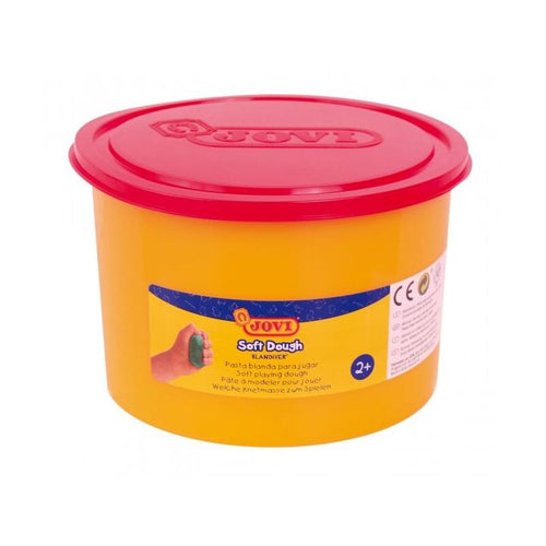 Jovi Soft Dough Blandiver Bote 460GR - Red Pasta Modelaje - Blanda And Flexible - Easy Amasar And Moldear - — image 1