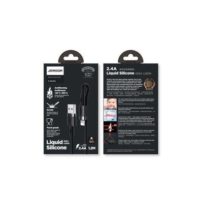 Joyroom Lightning - USB Cable 2.4A, 1.2M Black (S-1224N2) — image 1