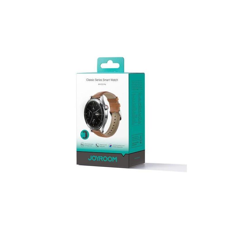 Joyroom Smartwatch Classic Series Pro With Call Answering Function, Silver (JR-FC2)