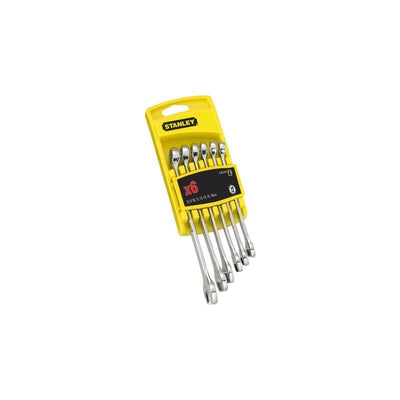 Stanley Set Of Keys Combinadas Chrome, 6 Pieces Key With Wall Mount 4-94-646 — image 1