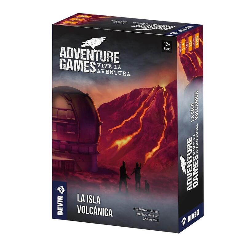 Juego de mesa Adventure Games: Isla Volcánica