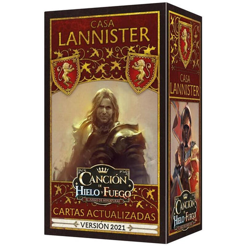 Set Of Desk Cancion Hielo And Fuego: Pack Faccion Lannister Pegi 14 — image 1