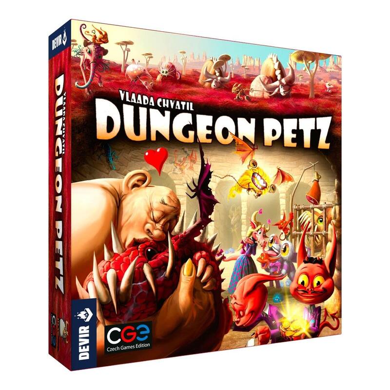 Devir Set Of Desk Dungeon Petz