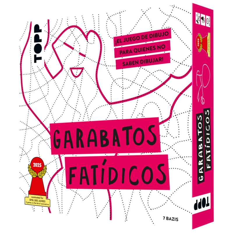 Juego de mesa Garabatos Fatídicos Pegi 10