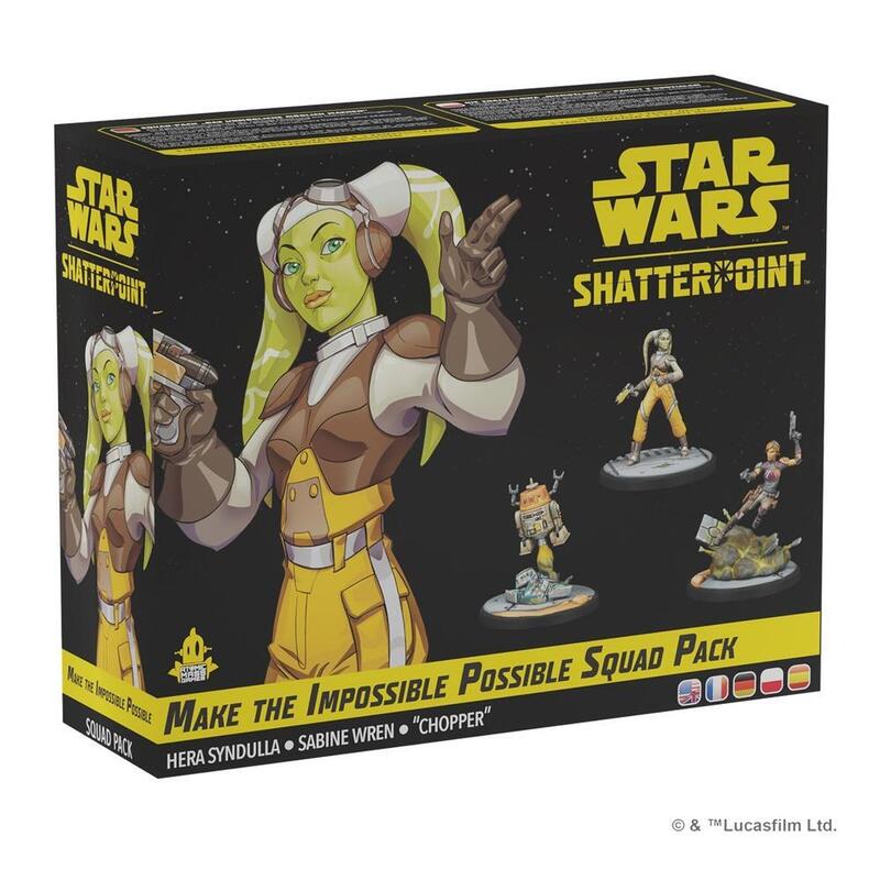 Set Of Desk Star War Shatterpoint Make The Impossible Possible Squad Pack Edad Recomendada 14 Years