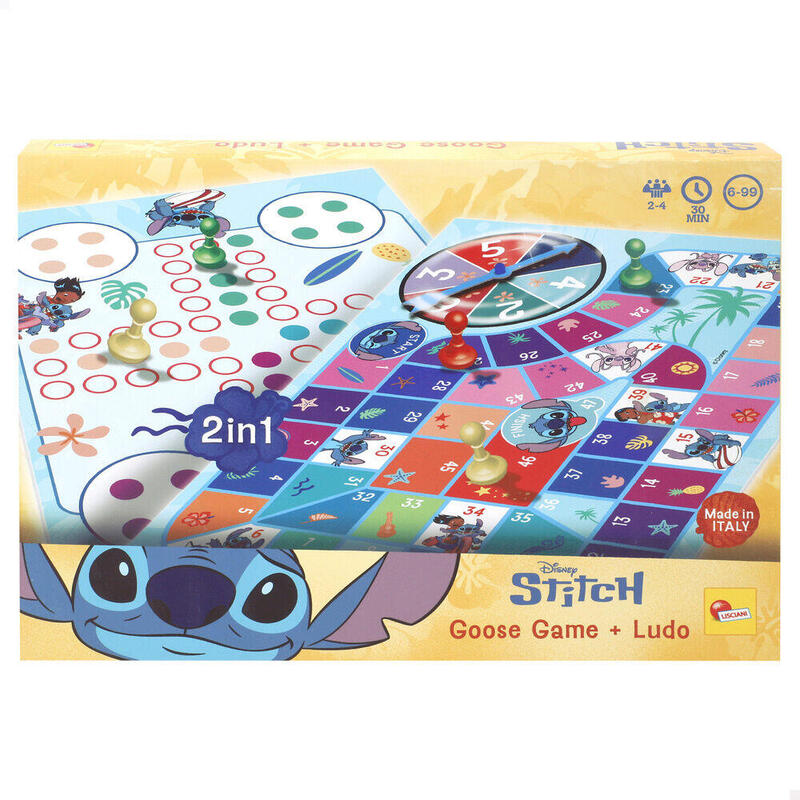 Set Parchis And Oca Stitch Disney
