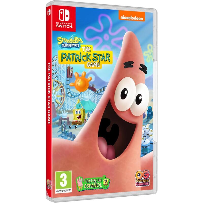 Set The Patrick Star Game (cib) Bandai Switch