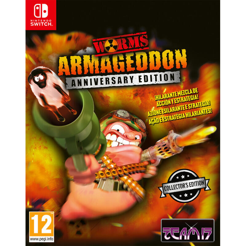 Set Worms Armageddon Anniversary Collection Switch