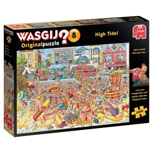 Jumbo Wasgij Genuine 8 High Tide 1000 Teile Puzzle (81925) — image 1