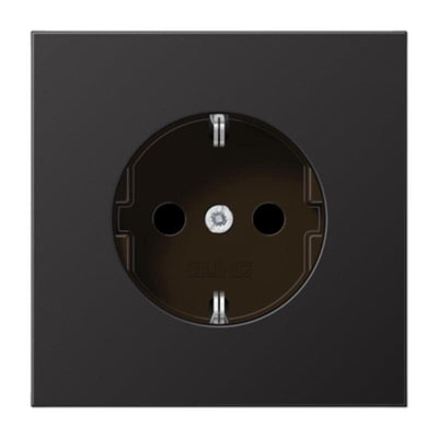 Jung AL1520D Schuko-toma Power 16A 250V Ls Aluminium — image 1