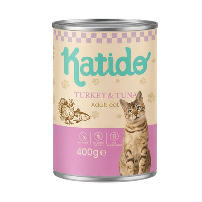 Katido Alimento Húmedo Gatos Pavo And Atún 400G — image 1