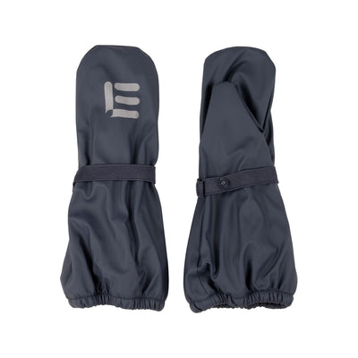 Kids’ Fleece-Lined Rain Mittens – Blue
