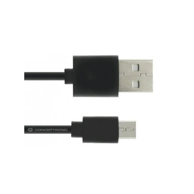 Nortess Kit 5 Units USB Cable 2.0A Micro USB Smartphone/ Tablet Colour Black