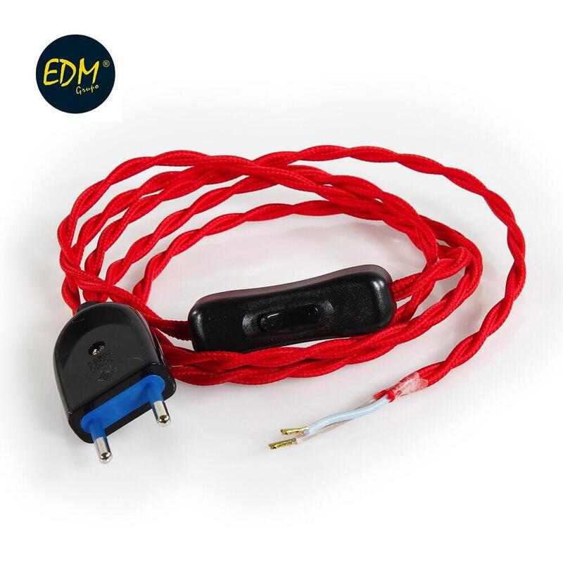 Kit Cordon 2X75MM 120 + 80CM 2M Red