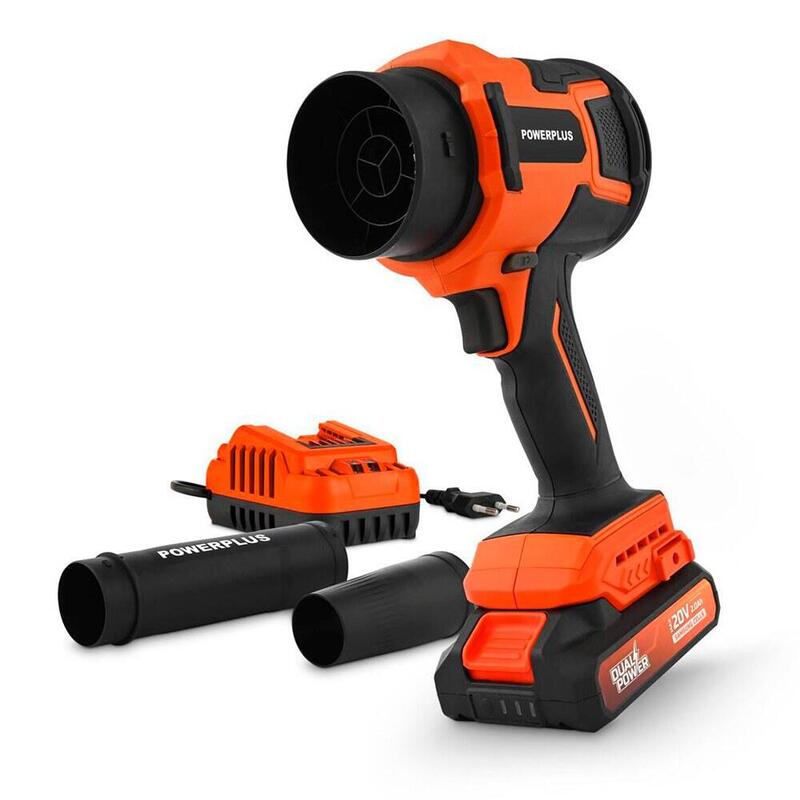 Kit Soplador Turbo Compacto Without Escobillas 20V + Battery + Charger Dual Power