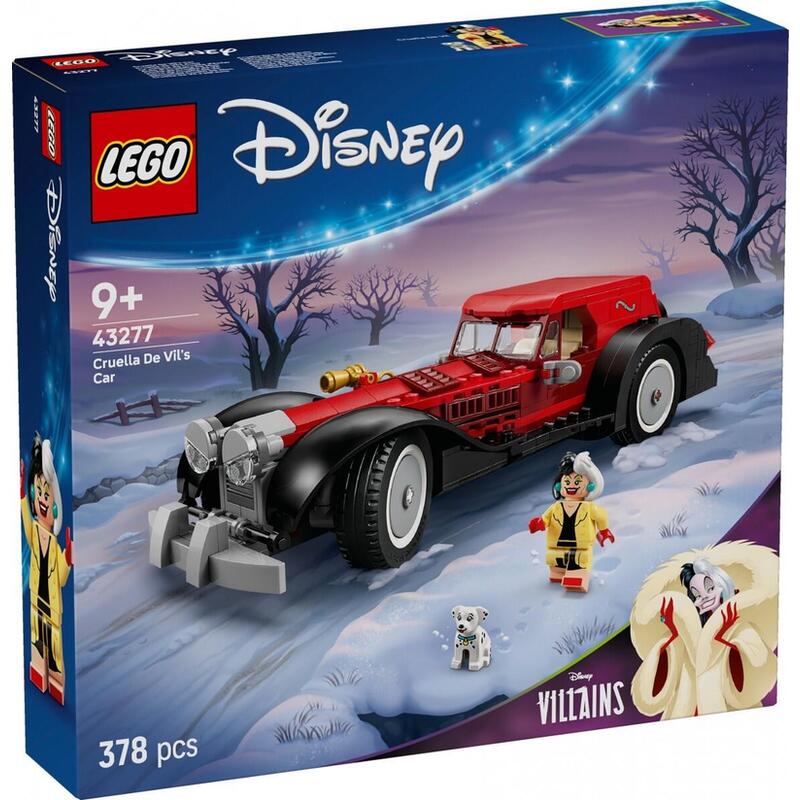 Klocki Disney 43277 Samochód Cruelli Mon