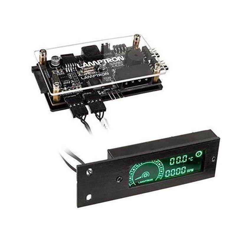 Lamptron TC20 Pci Rgb-ventilador And Led-controller - Black