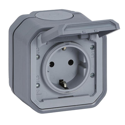 Legrand Leg 069730L Plexo New Frap Contact Protection Socket Power Steckkl. (sl) Eb, IP4 — image 1