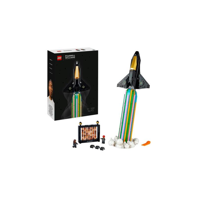 Lego 10391 Icons Over The Moon Con Pharrell Williams, Juguete Construcción 10391