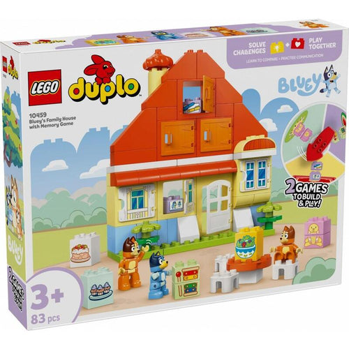Lego 10459 Duplo Bluey Blueys Family House With Memory Game, Design Toys 10459 — image 1