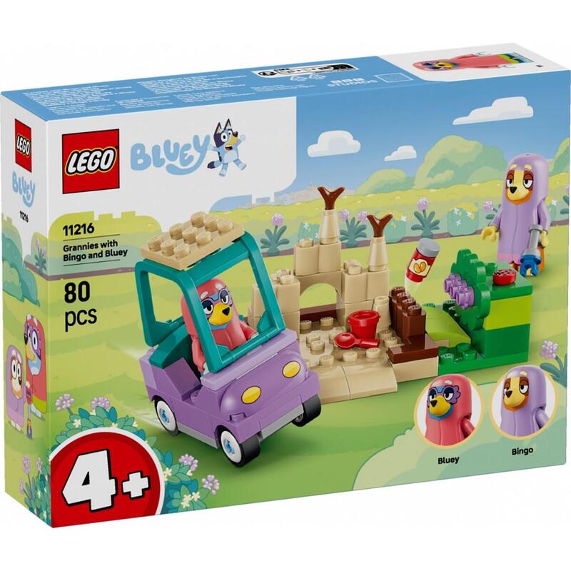 Lego 11216 Bluey Omas With Bingo And Bluey 11216