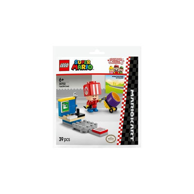 Lego 30702 Mario Kart - Toad Pit Crew, Toy Construcción Bag Plastic 30702 — image 1