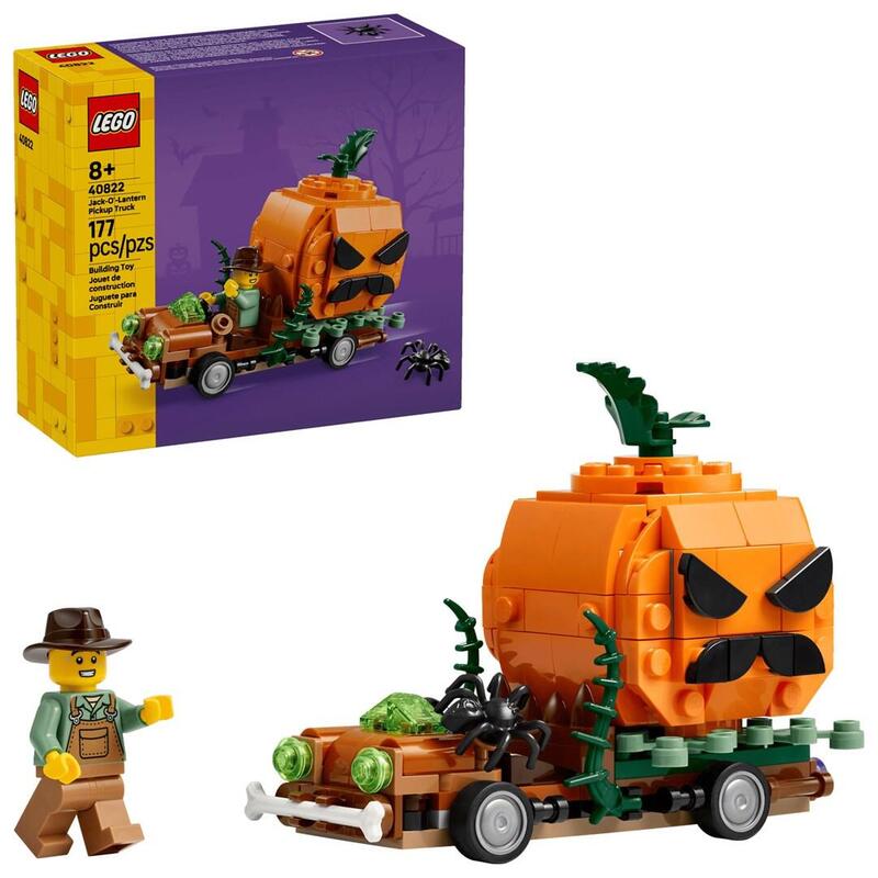 Lego 40822 Pickup With Halloweenkürbis 40822
