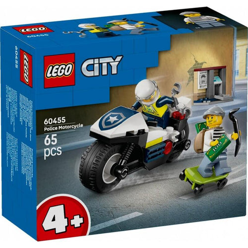 Lego 60455 City Chase With Motocicleta Policía, Toys Design 60455 — image 1