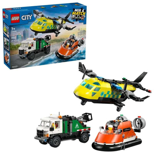 Lego 60505 City Kombinationsset With Flugzeug, Wartungsfahrzeug And Luftkissenboot 60505 — image 1