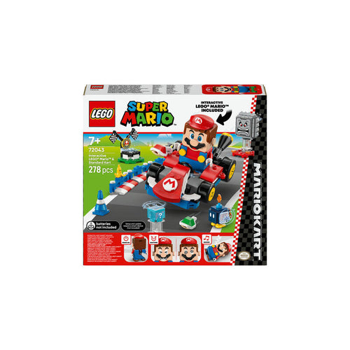 Lego 72043 Super Mario - Mario Kart: Interactive Lego Mario And Kart Standard — image 1