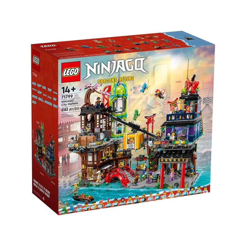 Lego Ninjago 71799 Mercados Ciudad Ninjago