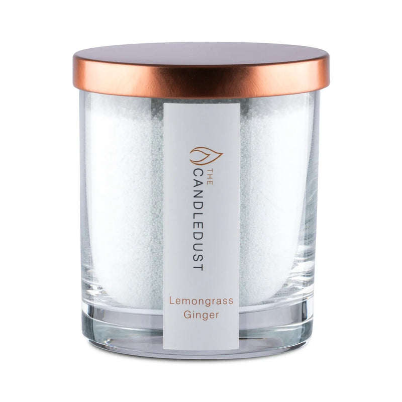 Lemongrass Ginger Scented Candle in Glass, 160g