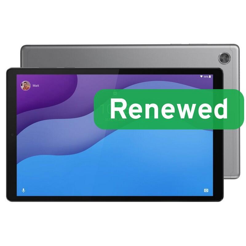 Lenovo Renewed Grade a Tab M10 (2ND Gen) 64GB Iron Grey LTE Or