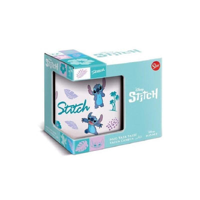 Lilo And Stitch Mug Ceramic Hojas 325ML — image 1