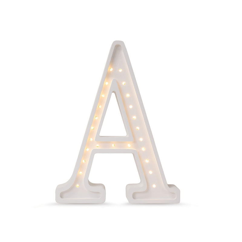 Little Lights Letter Lamp - A