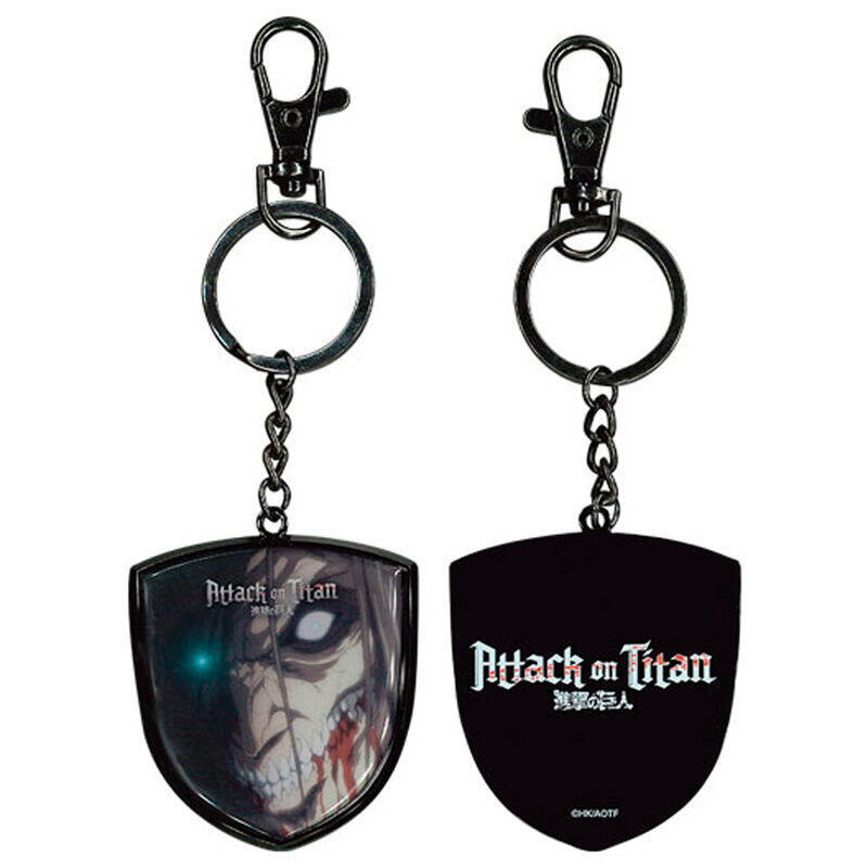 Keyring Metallic Titan Attack On Titan