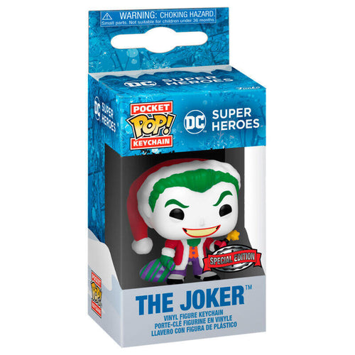 Keyring Pocket Pop DC Comics Holiday The Joker Exlusive — image 1