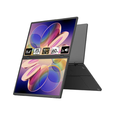 Logicom Tragbarer Monitor Dual 15,6 Zoll IPS FHD — image 1