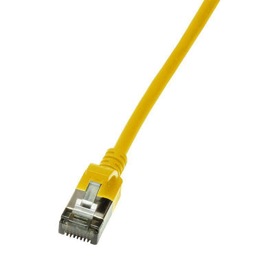 Logilink CQ9037S Network Cable Yellow 1M CAT.6A S/FTP [s-STP] — image 1