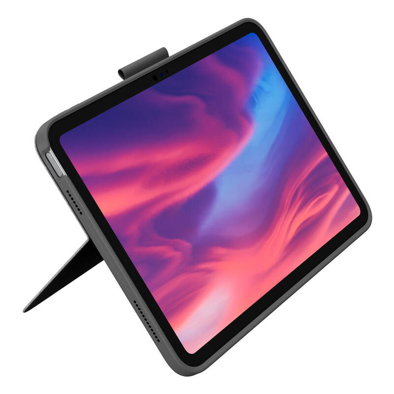 Logitech Combo Touch Box Of Keyboard And Folio With Panel Touchscreen Light Rear Apple Smart Connector Azerty