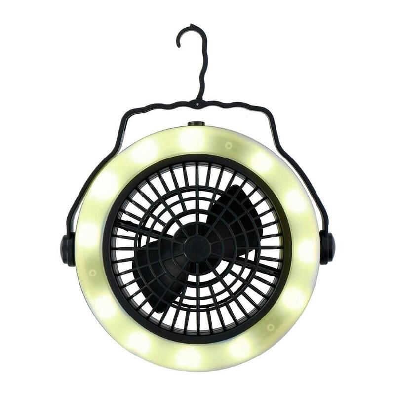 Light And Fan a Batteries Ø19,5 X 6,3CM