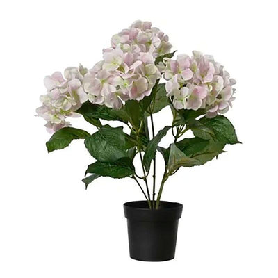 Plant Pot Hortensias Artificiales Pink Clarito, Ø28 X 46CM — image 1