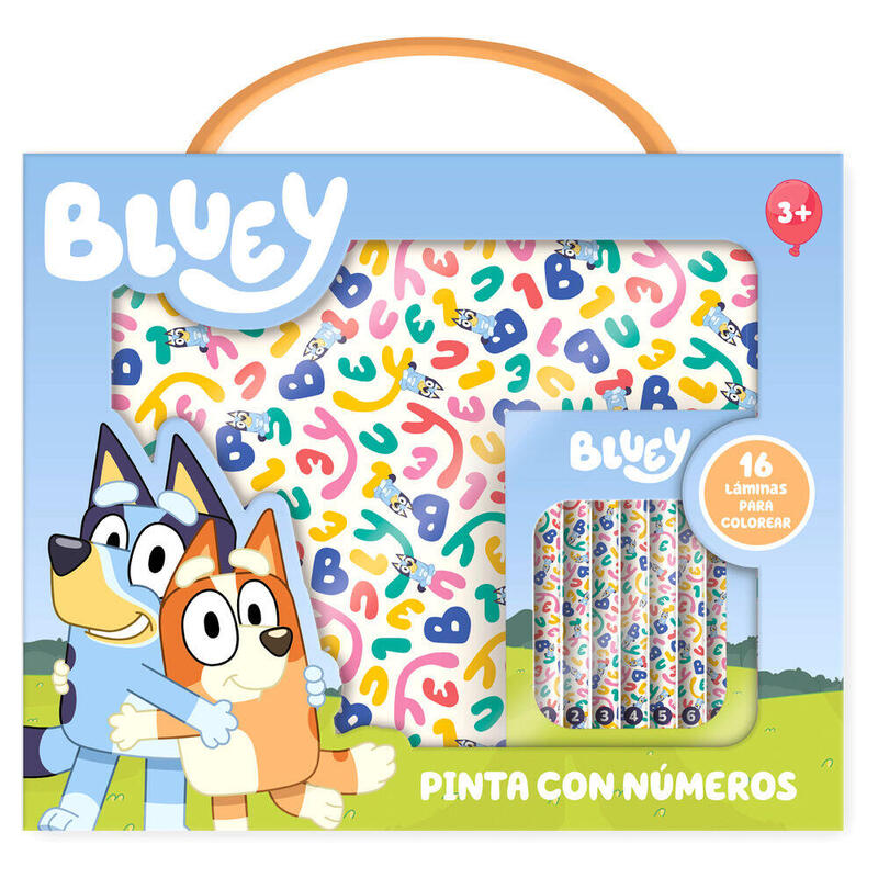 Case Pinta With Numeros Bluey