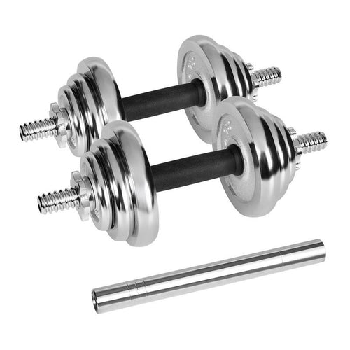 Rebel Mancuernas Ajustables Active Cromadas Case 20KG With Barra — image 1