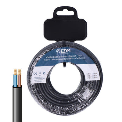 Hose Plana 2X0,75MM² Black 10M. — image 1