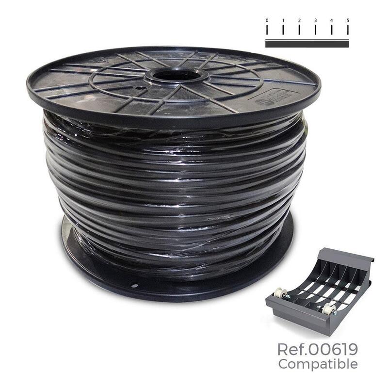 Hose Tubular VV-K06/1KV 2 X 1,50MM² Black 200M. (bobina Large
