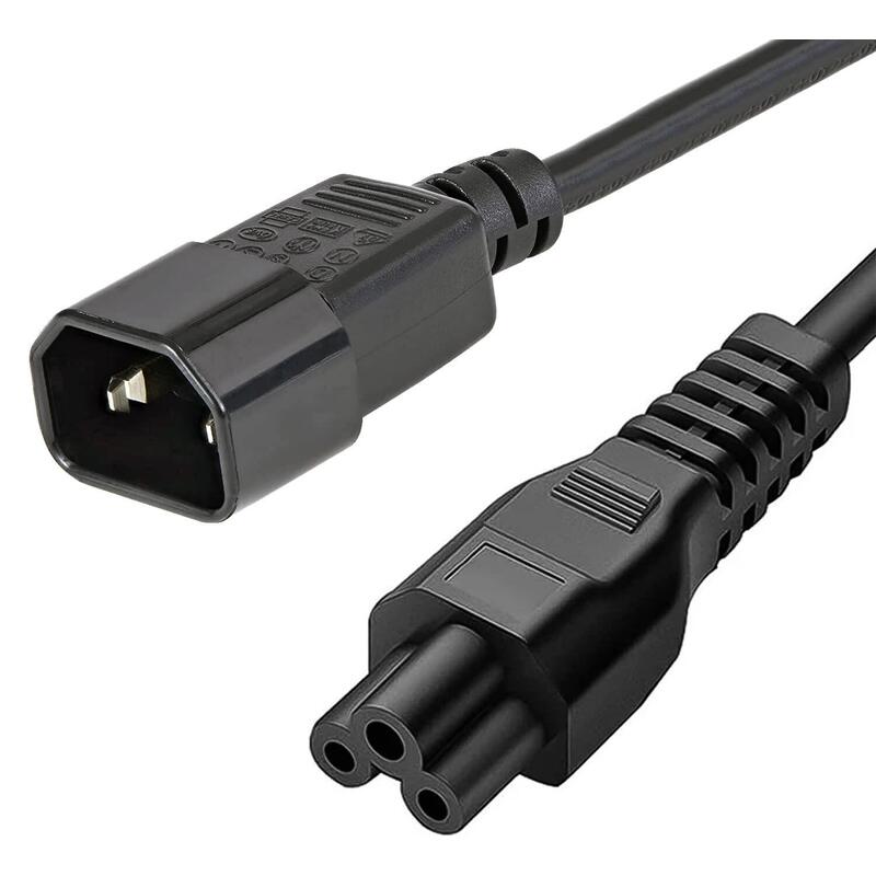 Manhattan 339360 Extension Cable Power C14 To C5 F M 1.8M Black