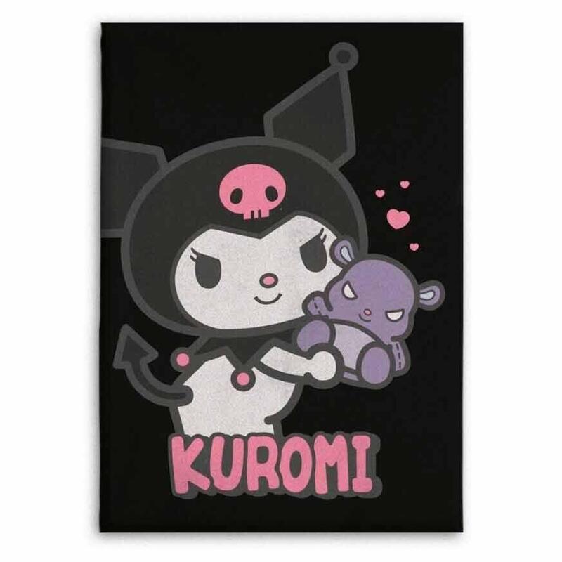Blanket Franela Kuromi Hello Kitty 110X150CM